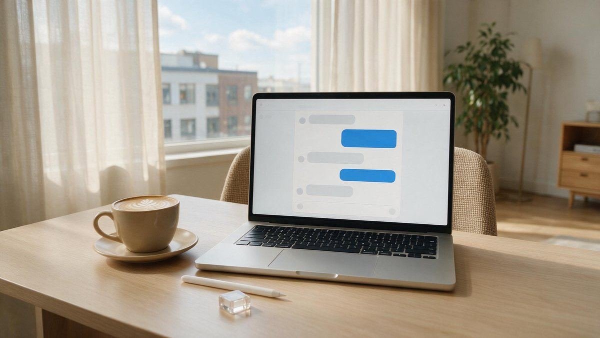 Chatbot de inteligencia artificial atendiendo consultas de clientes